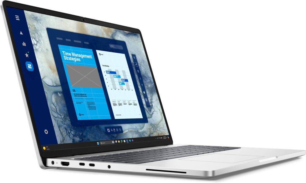 Dell pro 16 laptop,16inch ,intel core i5 120U,Window11 pro right side view