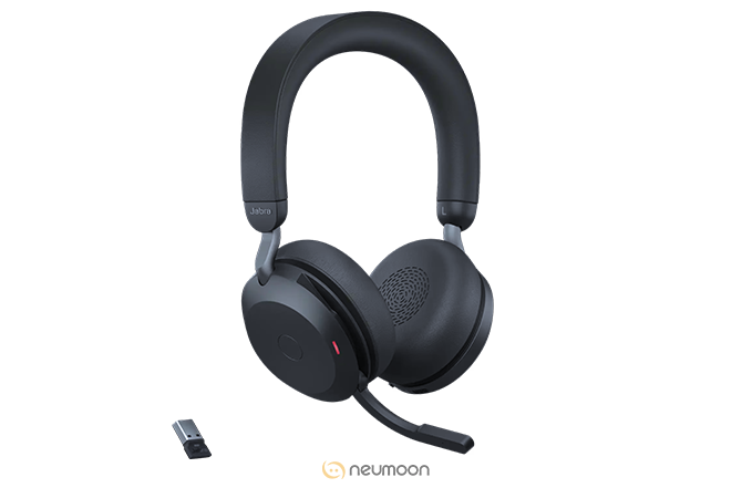 Jabra Evolve 2 75Uc Usb-a Headset Link380a Uc Stereo Stand