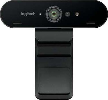 Logitech Brio 4K Ultra HD Webcam HDR, Autofocus & Noise-Canceling Mic front view