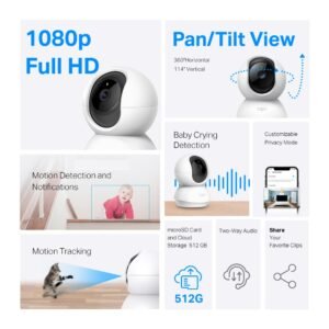 1080p indoor camera feature