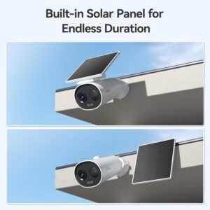 cell 3c camera with solar panel