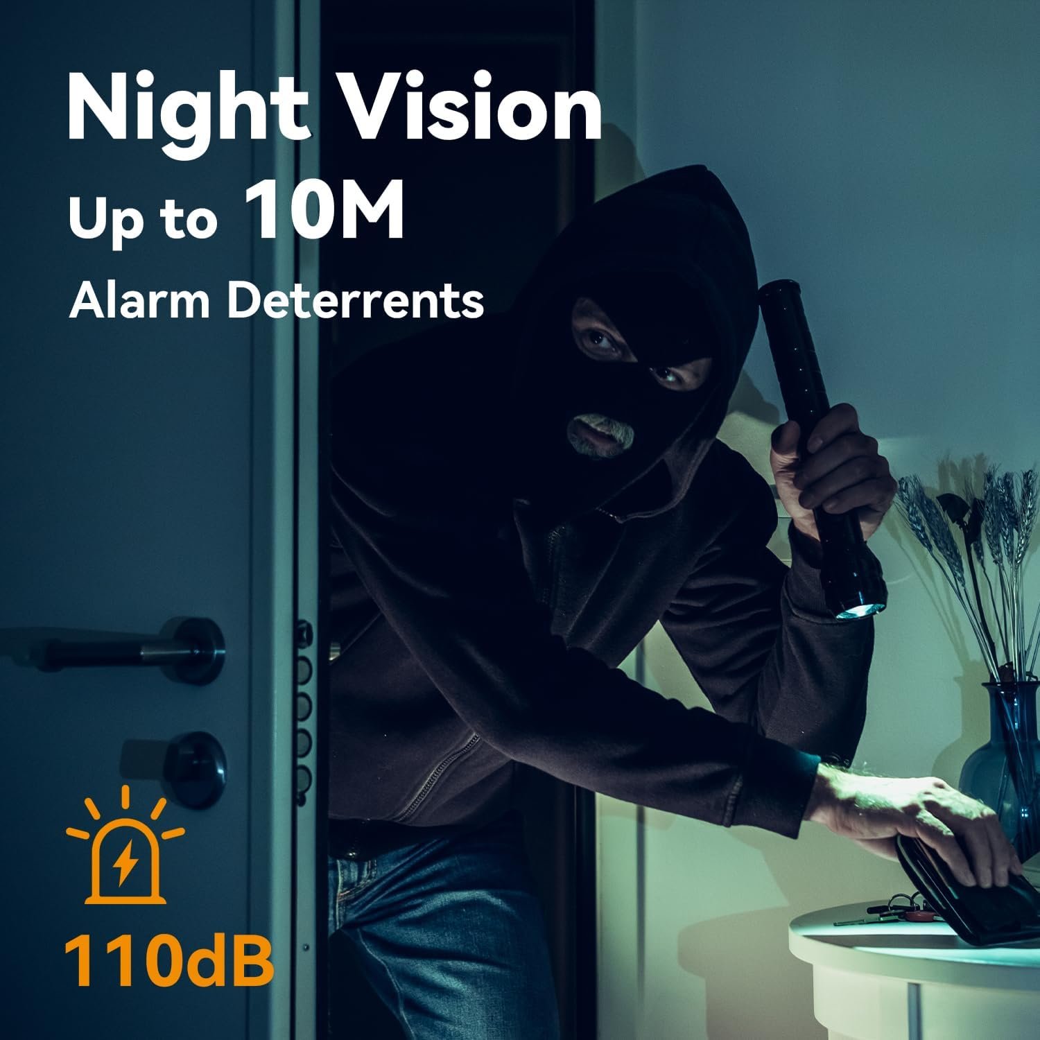 imou ranger 2 night vision & alarm deterrant